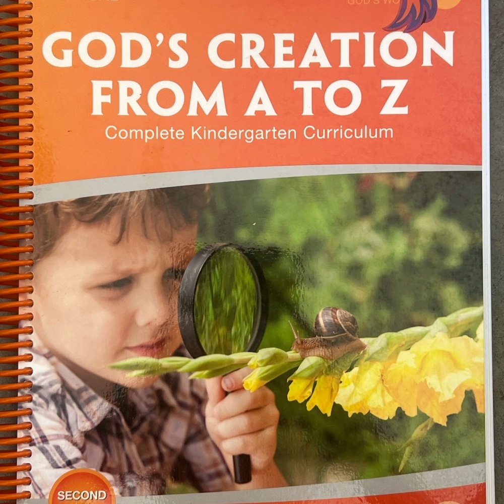 My Father’s World- God's Creation From A to Z Kindergarten Curriculum